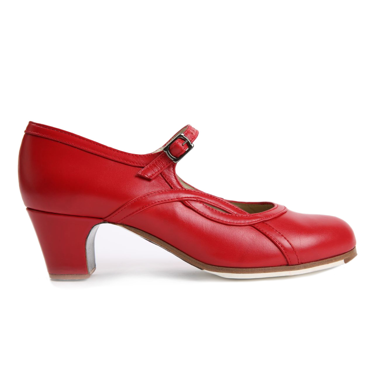Flamenco dance Shoe Arco I Red › Ladies › La Sonanta - Flamenco