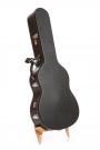 Quality hardshell wooden guitar case