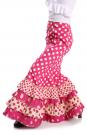 Flamenco Dance Skirt Doña Ana Pink 