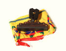 Flamenco capo Conde Hermanos media luna peg and pouch