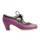 Flamenco dance Shoe Candor Violet/Black