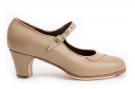Flamenco dance Shoe Gallardo Beige