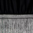flamenco shawl black 150 x 70