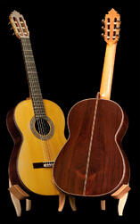 Flamenco Guitar Graciliano Perez negra 2024 concert