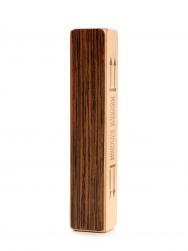 Double percussion shaker dark brown