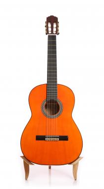 Juan Montes Flamenco guitar blanca