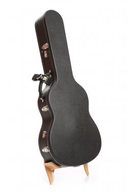 Quality hardshell wooden guitar case