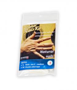 Refill average size M Natural nails