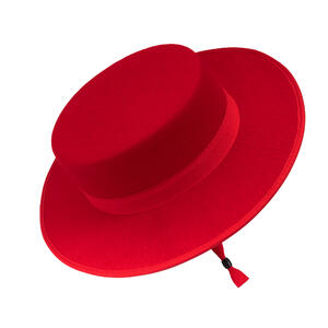 Spanish hat red medium size M 59