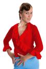 Flamenco blouse red