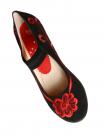 Flamenco shoe Coral