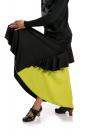 Flamenco Dance Skirt Lime Green