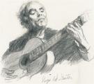 Diego Del Gastor flamenco guitar scores, style study