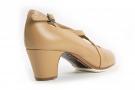 Flamenco dance Shoe Cruzado II Beige