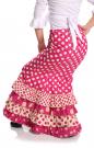 Flamenco Dance Skirt Doña Ana Pink 