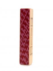 Double percussion shaker red pattern