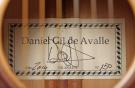 Flamenco Guitar Daniel Gil De Avalle blanca nr 150 2014 concert