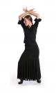 Flamenco Dance Skirt Black Intermezzo