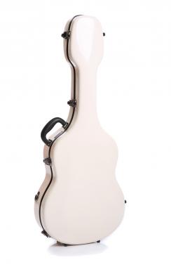 Eastman Fibreglass Flamenco Guitar Case White