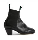 Flamenco boots in black leather